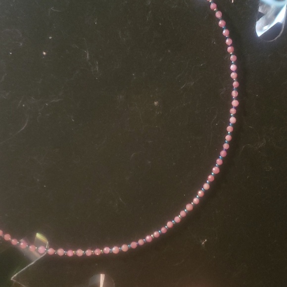 Nstural ruby choker necklace handmade - Picture 7 of 8